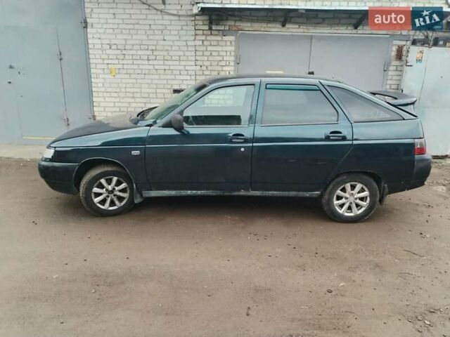 Синий ВАЗ 2112, объемом двигателя 1.6 л и пробегом 320 тыс. км за 1200 $, фото 1 на Automoto.ua