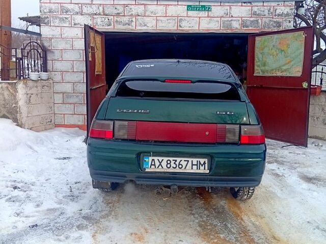 Зеленый ВАЗ 2112, объемом двигателя 1.5 л и пробегом 200 тыс. км за 1350 $, фото 1 на Automoto.ua
