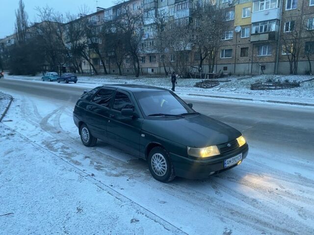 Зеленый ВАЗ 2112, объемом двигателя 1.5 л и пробегом 95 тыс. км за 1250 $, фото 1 на Automoto.ua