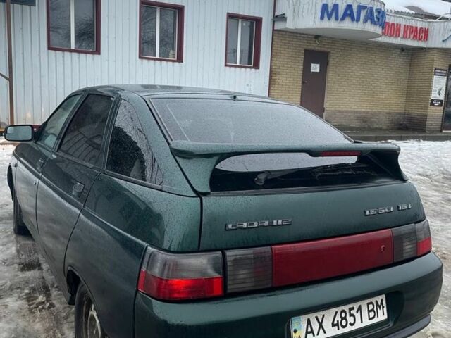 Зеленый ВАЗ 2112, объемом двигателя 1.5 л и пробегом 2 тыс. км за 1200 $, фото 1 на Automoto.ua