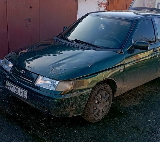 Зелений ВАЗ 2112, об'ємом двигуна 1.5 л та пробігом 108 тис. км за 850 $, фото 1 на Automoto.ua