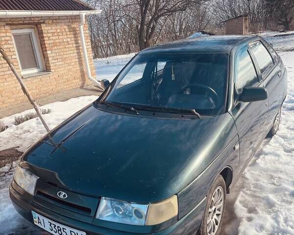 Зеленый ВАЗ 2112, объемом двигателя 1.5 л и пробегом 160 тыс. км за 2200 $, фото 1 на Automoto.ua