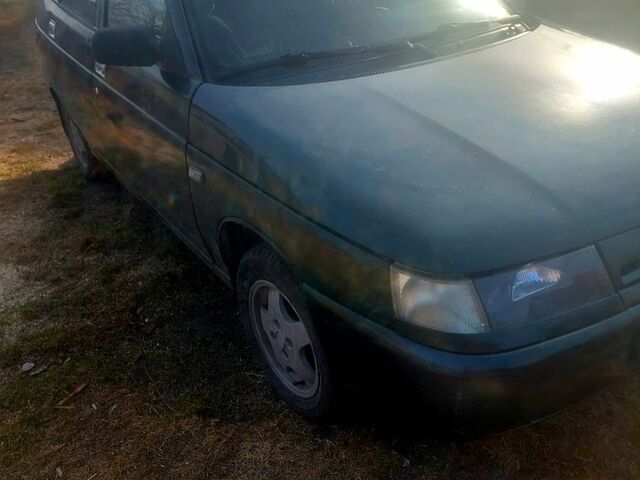 Зеленый ВАЗ 2112, объемом двигателя 1.6 л и пробегом 265 тыс. км за 1000 $, фото 1 на Automoto.ua