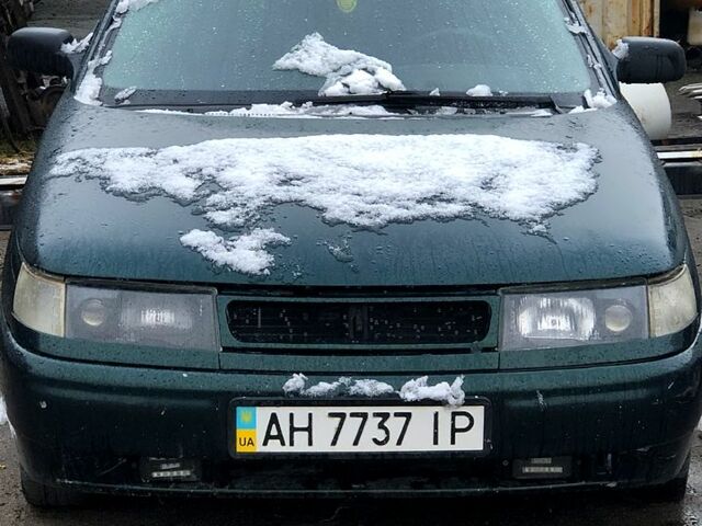 Зеленый ВАЗ 2112, объемом двигателя 1.5 л и пробегом 300 тыс. км за 1200 $, фото 1 на Automoto.ua