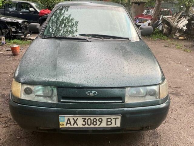 Зеленый ВАЗ 2112, объемом двигателя 1.6 л и пробегом 266 тыс. км за 1500 $, фото 1 на Automoto.ua