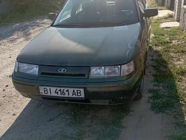 Зеленый ВАЗ 2112, объемом двигателя 1.6 л и пробегом 435 тыс. км за 1000 $, фото 1 на Automoto.ua