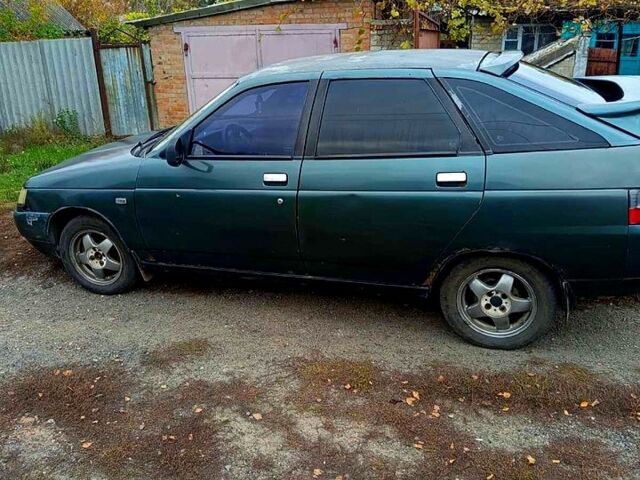 Зеленый ВАЗ 2112, объемом двигателя 1.6 л и пробегом 212 тыс. км за 1500 $, фото 1 на Automoto.ua