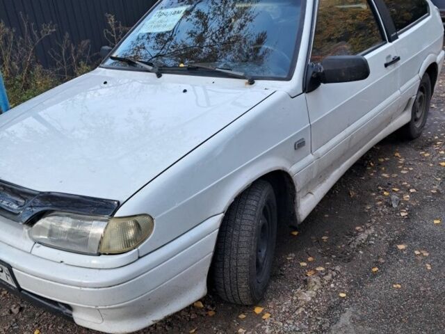 Белый ВАЗ 2113 Самара, объемом двигателя 1.6 л и пробегом 138 тыс. км за 1200 $, фото 1 на Automoto.ua