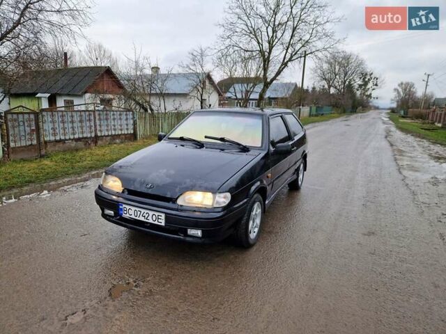 Чорний ВАЗ 2113 Самара, об'ємом двигуна 1.5 л та пробігом 190 тис. км за 1450 $, фото 1 на Automoto.ua