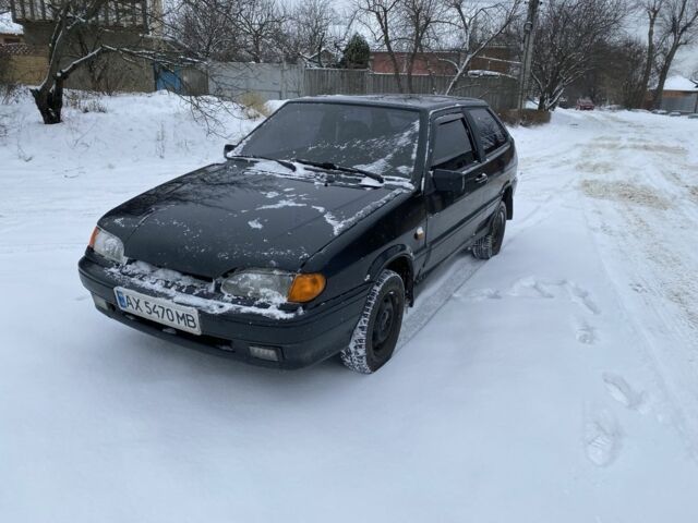 Черный ВАЗ 2113 Самара, объемом двигателя 1.5 л и пробегом 200 тыс. км за 1000 $, фото 1 на Automoto.ua