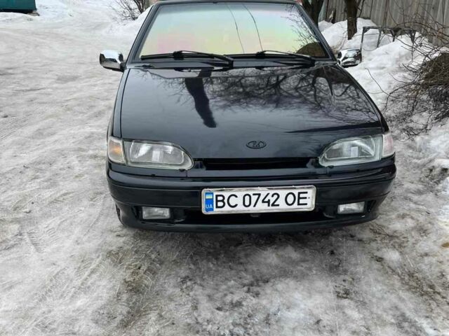 Черный ВАЗ 2113 Самара, объемом двигателя 1.5 л и пробегом 200 тыс. км за 1700 $, фото 1 на Automoto.ua