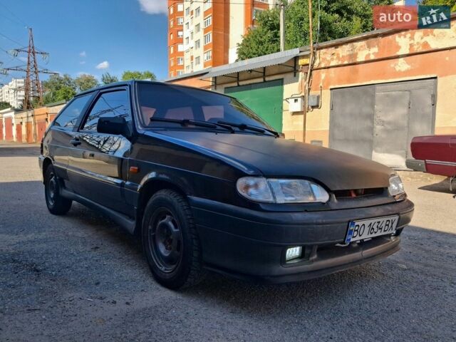 Черный ВАЗ 2113 Самара, объемом двигателя 1.5 л и пробегом 270 тыс. км за 1550 $, фото 1 на Automoto.ua