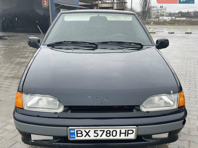Черный ВАЗ 2113 Самара, объемом двигателя 1.6 л и пробегом 299 тыс. км за 1300 $, фото 1 на Automoto.ua