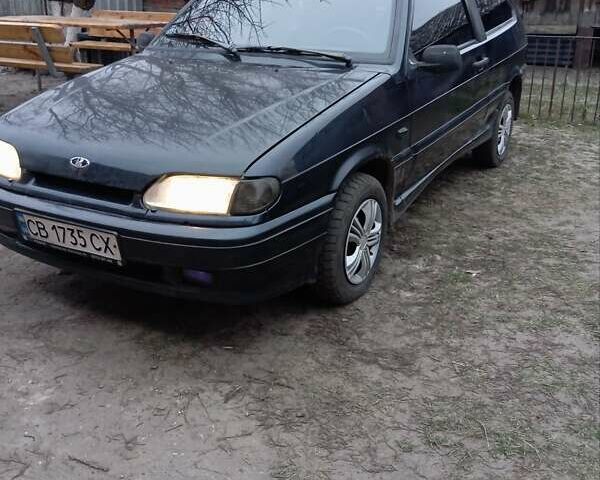Черный ВАЗ 2113 Самара, объемом двигателя 1.6 л и пробегом 207 тыс. км за 1400 $, фото 1 на Automoto.ua