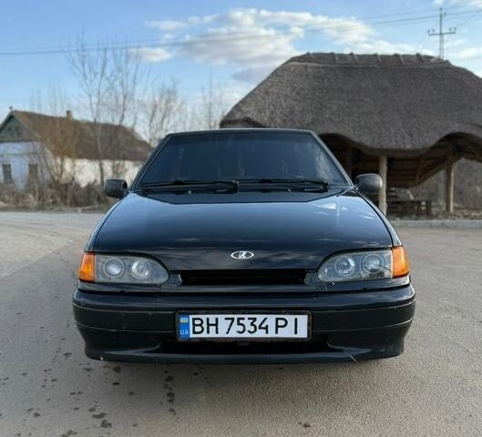 Черный ВАЗ 2113 Самара, объемом двигателя 1.6 л и пробегом 230 тыс. км за 1500 $, фото 1 на Automoto.ua