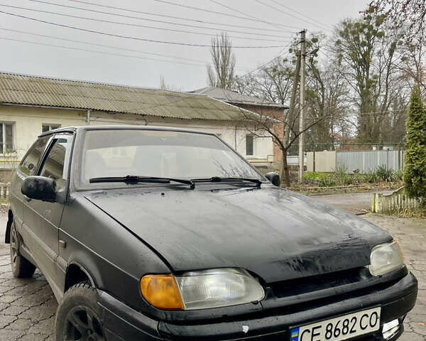 Черный ВАЗ 2113 Самара, объемом двигателя 1.6 л и пробегом 220 тыс. км за 1600 $, фото 1 на Automoto.ua