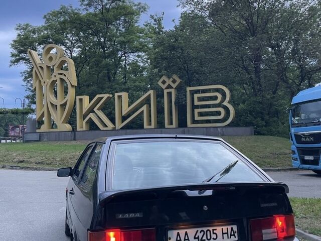 Черный ВАЗ 2113 Самара, объемом двигателя 1.6 л и пробегом 140 тыс. км за 1600 $, фото 1 на Automoto.ua