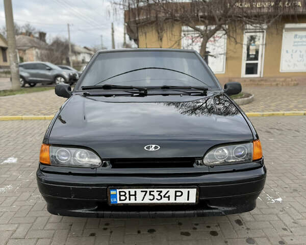 Черный ВАЗ 2113 Самара, объемом двигателя 1.6 л и пробегом 230 тыс. км за 1900 $, фото 1 на Automoto.ua