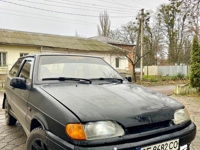 Черный ВАЗ 2113 Самара, объемом двигателя 1.6 л и пробегом 220 тыс. км за 1500 $, фото 1 на Automoto.ua