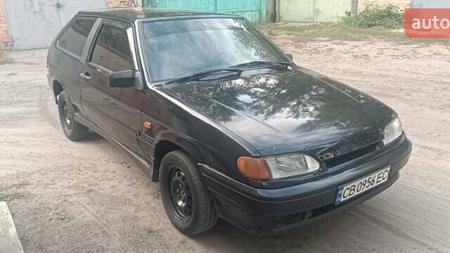 Черный ВАЗ 2113 Самара, объемом двигателя 1.6 л и пробегом 180 тыс. км за 1700 $, фото 1 на Automoto.ua