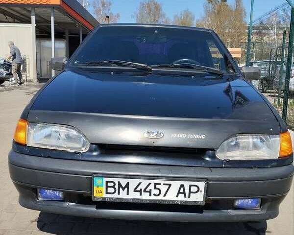 Черный ВАЗ 2113 Самара, объемом двигателя 1.6 л и пробегом 85 тыс. км за 1500 $, фото 1 на Automoto.ua