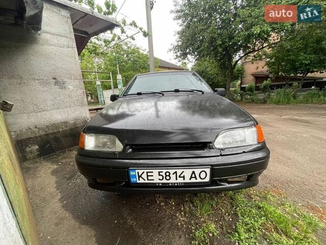 Черный ВАЗ 2113 Самара, объемом двигателя 1.6 л и пробегом 170 тыс. км за 1750 $, фото 1 на Automoto.ua