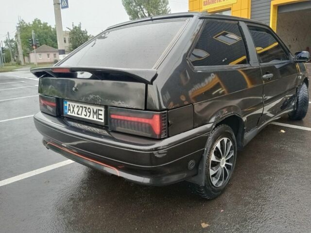 Черный ВАЗ 2113 Самара, объемом двигателя 1.6 л и пробегом 350 тыс. км за 1429 $, фото 1 на Automoto.ua