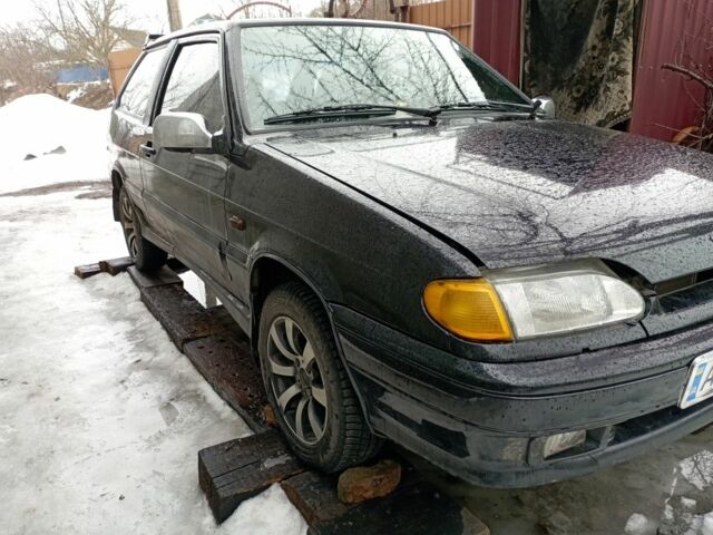 Черный ВАЗ 2113 Самара, объемом двигателя 1.6 л и пробегом 140 тыс. км за 1160 $, фото 1 на Automoto.ua