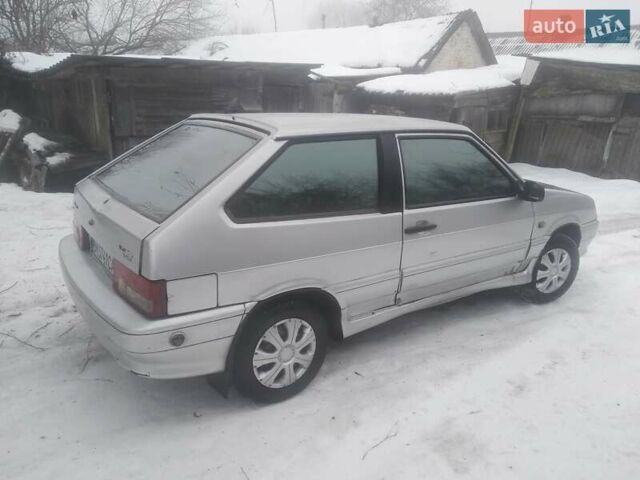 Серый ВАЗ 2113 Самара, объемом двигателя 1.5 л и пробегом 222 тыс. км за 1100 $, фото 1 на Automoto.ua