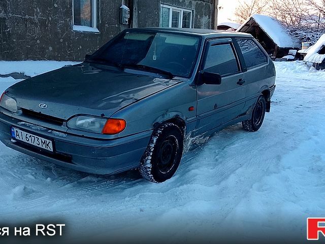 Серый ВАЗ 2113 Самара, объемом двигателя 1.5 л и пробегом 300 тыс. км за 650 $, фото 1 на Automoto.ua