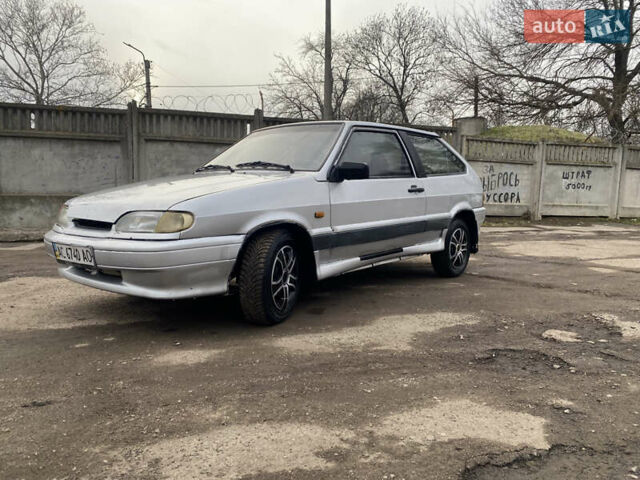 Серый ВАЗ 2113 Самара, объемом двигателя 1.5 л и пробегом 185 тыс. км за 1150 $, фото 1 на Automoto.ua