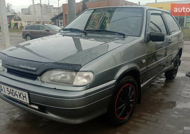 Серый ВАЗ 2113 Самара, объемом двигателя 1.6 л и пробегом 250 тыс. км за 2300 $, фото 1 на Automoto.ua