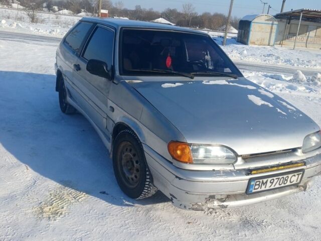 Серый ВАЗ 2113 Самара, объемом двигателя 1.6 л и пробегом 250 тыс. км за 1200 $, фото 1 на Automoto.ua