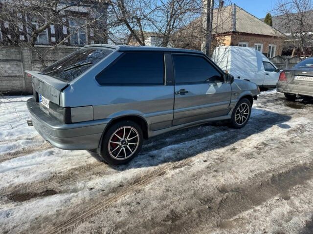 Серый ВАЗ 2113 Самара, объемом двигателя 1.6 л и пробегом 130 тыс. км за 1400 $, фото 1 на Automoto.ua