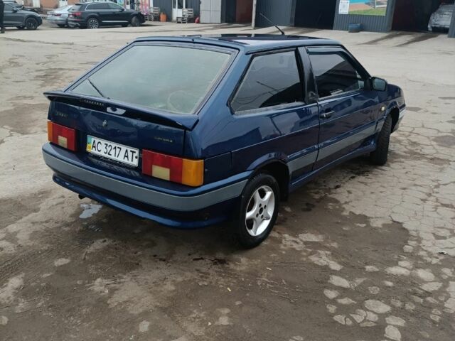 Синий ВАЗ 2113 Самара, объемом двигателя 1.5 л и пробегом 170 тыс. км за 1200 $, фото 1 на Automoto.ua