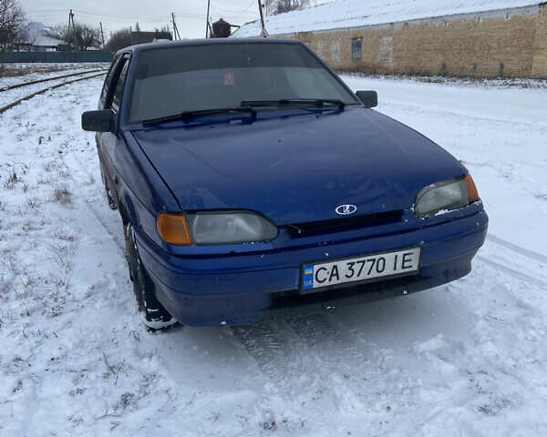 Синий ВАЗ 2113 Самара, объемом двигателя 1.5 л и пробегом 270 тыс. км за 1250 $, фото 1 на Automoto.ua