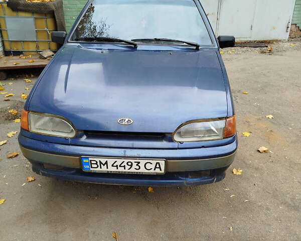 Синий ВАЗ 2113 Самара, объемом двигателя 1.5 л и пробегом 213 тыс. км за 1000 $, фото 1 на Automoto.ua