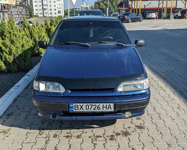 Синий ВАЗ 2113 Самара, объемом двигателя 1.5 л и пробегом 243 тыс. км за 1200 $, фото 1 на Automoto.ua