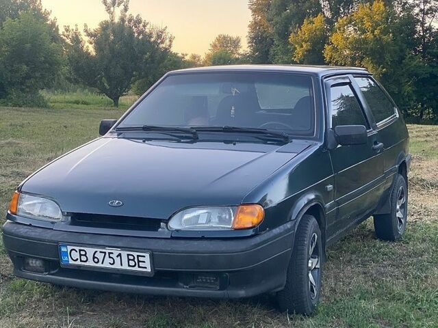 Синий ВАЗ 2113 Самара, объемом двигателя 1.5 л и пробегом 200 тыс. км за 1150 $, фото 1 на Automoto.ua