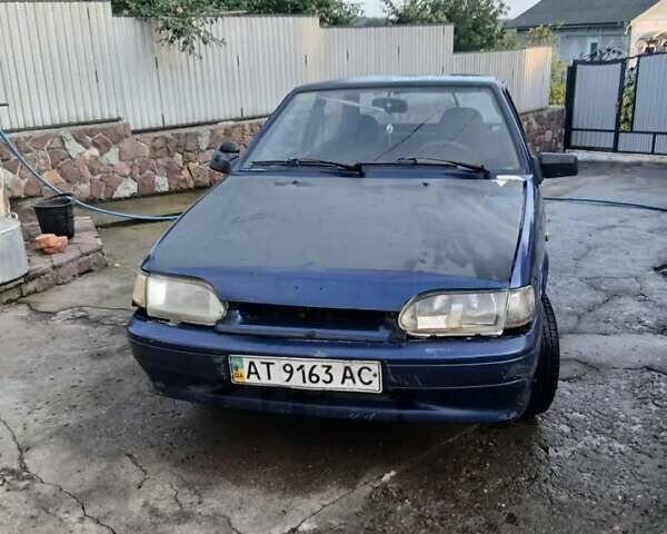 Синий ВАЗ 2113 Самара, объемом двигателя 1.6 л и пробегом 195 тыс. км за 600 $, фото 1 на Automoto.ua