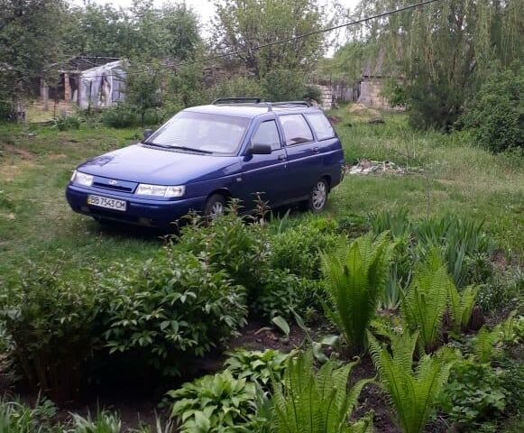 Синий ВАЗ 2113 Самара, объемом двигателя 1 л и пробегом 220 тыс. км за 52 $, фото 1 на Automoto.ua
