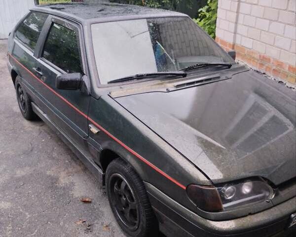 Зеленый ВАЗ 2113 Самара, объемом двигателя 1.5 л и пробегом 184 тыс. км за 1800 $, фото 1 на Automoto.ua