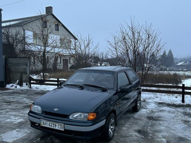 Зеленый ВАЗ 2113 Самара, объемом двигателя 1.5 л и пробегом 130 тыс. км за 1735 $, фото 1 на Automoto.ua