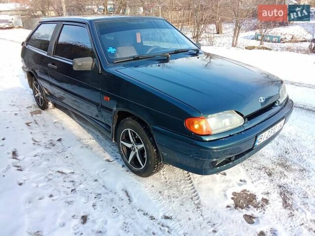 Зелений ВАЗ 2113 Самара, об'ємом двигуна 1.6 л та пробігом 197 тис. км за 1760 $, фото 1 на Automoto.ua