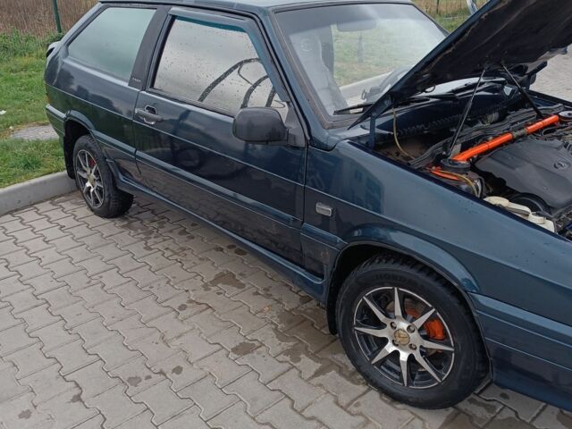 Зелений ВАЗ 2113 Самара, об'ємом двигуна 1.5 л та пробігом 40 тис. км за 1900 $, фото 1 на Automoto.ua