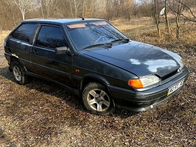 Зеленый ВАЗ 2113 Самара, объемом двигателя 16 л и пробегом 180 тыс. км за 750 $, фото 1 на Automoto.ua