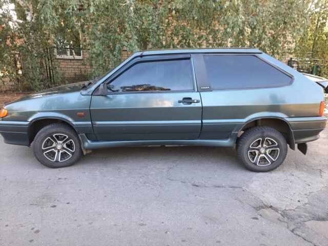 Зеленый ВАЗ 2113 Самара, объемом двигателя 1.6 л и пробегом 545 тыс. км за 1650 $, фото 1 на Automoto.ua