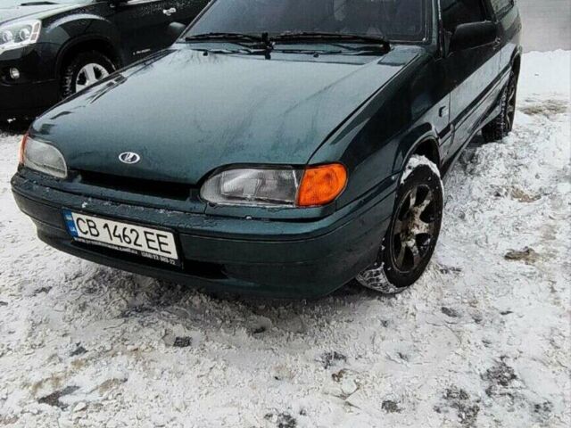 Зеленый ВАЗ 2113 Самара, объемом двигателя 1.6 л и пробегом 220 тыс. км за 2100 $, фото 1 на Automoto.ua