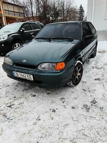 Зелений ВАЗ 2113 Самара, об'ємом двигуна 1.6 л та пробігом 220 тис. км за 2100 $, фото 1 на Automoto.ua