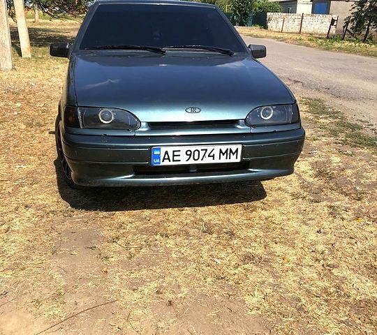 Зелений ВАЗ 2113 Самара, об'ємом двигуна 1.6 л та пробігом 217 тис. км за 2300 $, фото 1 на Automoto.ua